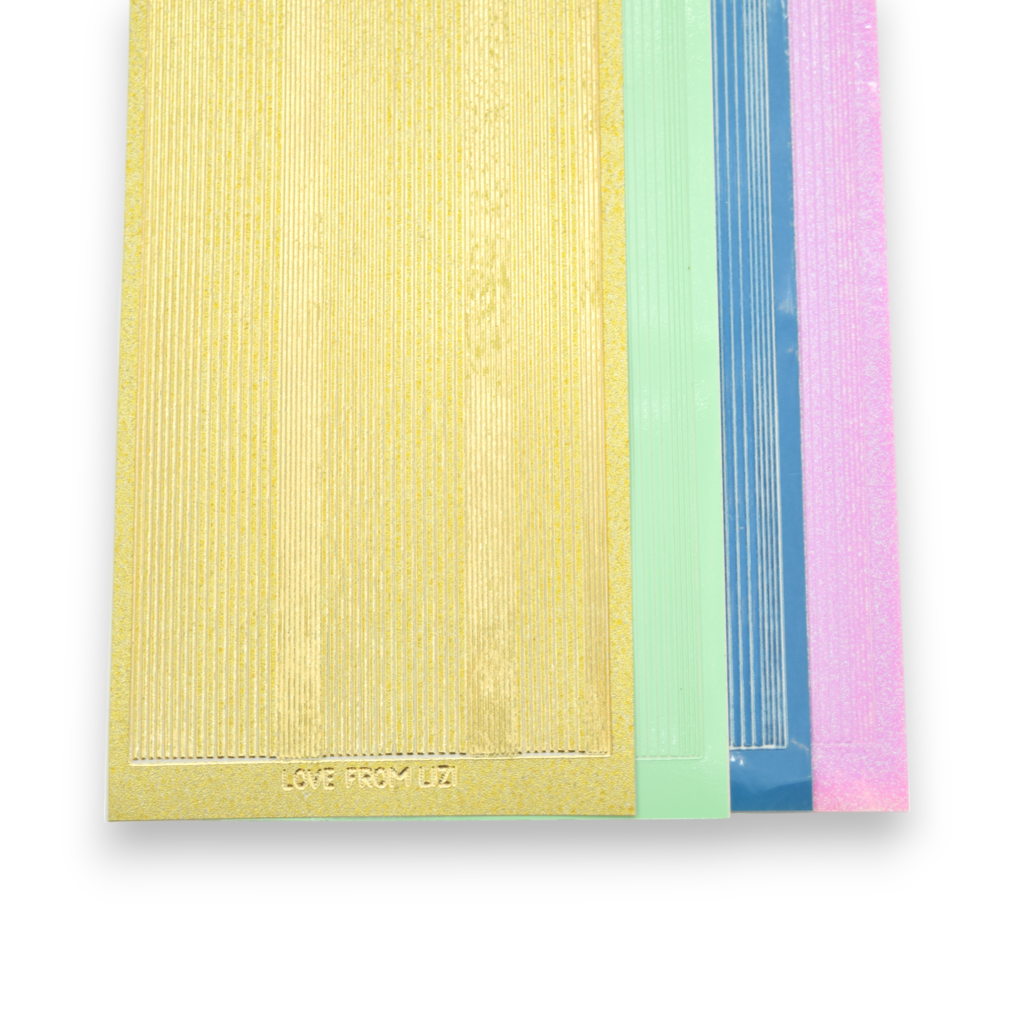 Under The Sea - Pin Stripe Peel-Off 4 Pack